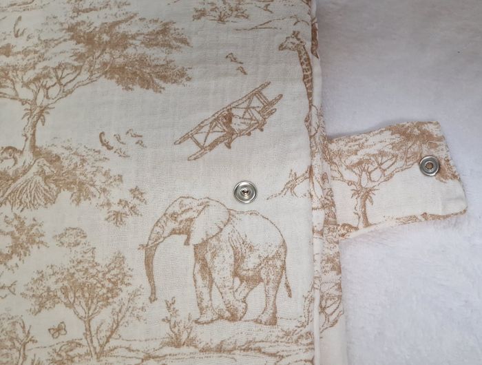 Protege carnet de santé safari beige - photo numéro 3