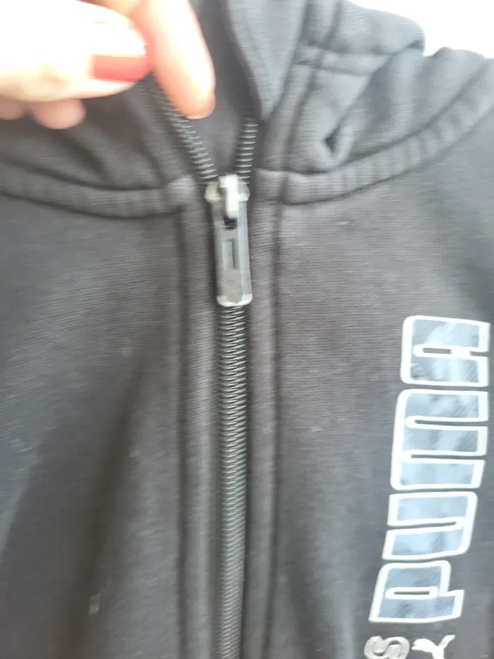 Veste zippée capuche 8ans - photo numéro 6