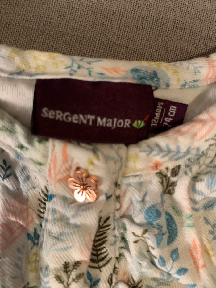 Jolie tunique Sergent Major 12 mois - photo numéro 4