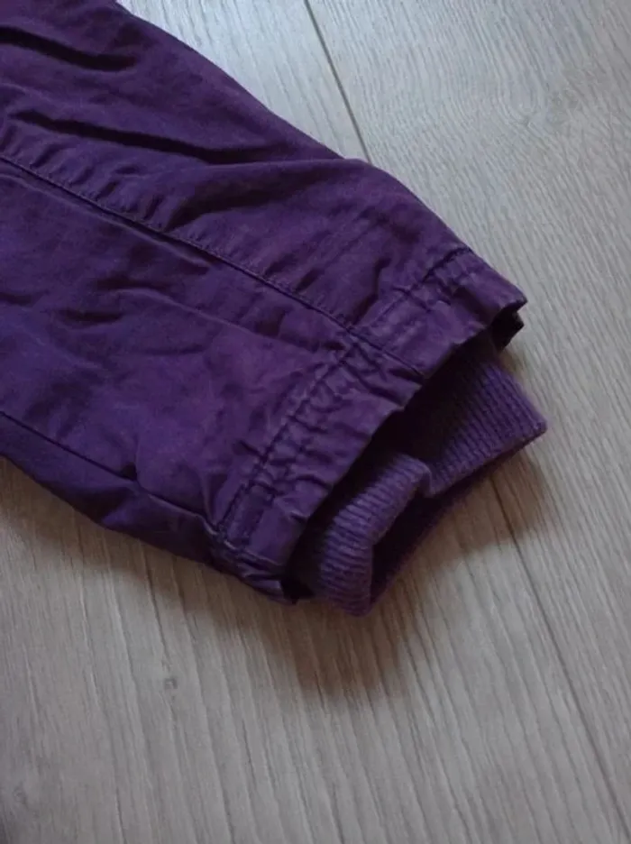 Manteau parka fille violet Kimbaloo 36 mois - photo numéro 6