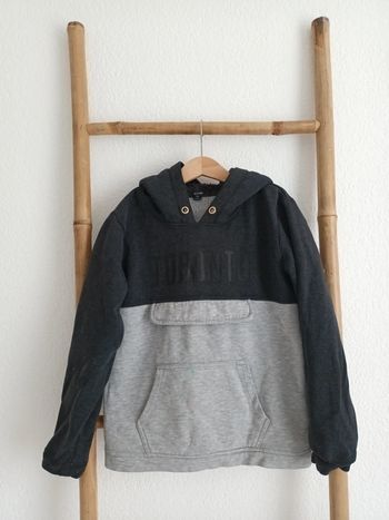 Sweat à capuche intérieur molletonné polaire Kiabi 10 ans