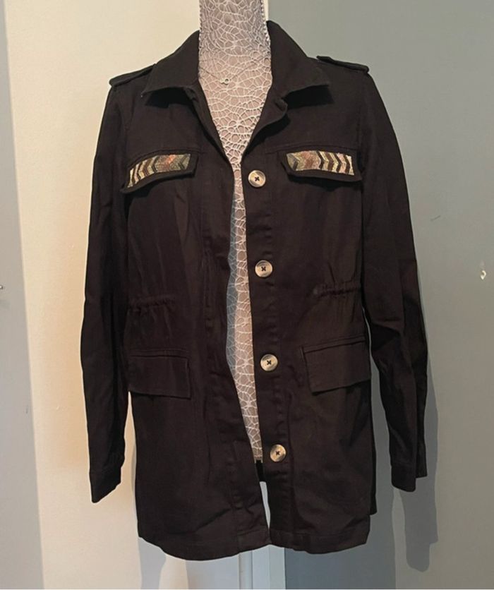 Veste noir, taille 36, Gemo
