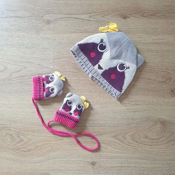 ⭐ Bonnet gants 0/3 mpis Du Pareil Au Même ⭐