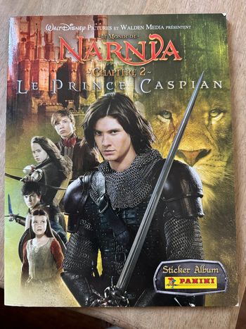 Album Panini non complet (80%) Le monde de Narnia chapitre 2 Le Prince Caspian