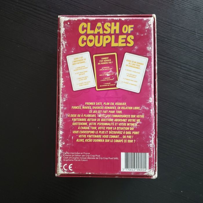 💞 Jeu de cartes “Clash of Couples” - photo numéro 2
