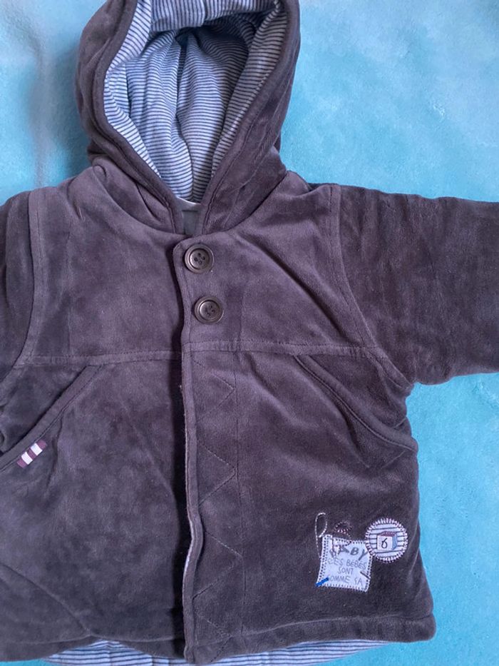 Veste velours 6mois - photo numéro 4