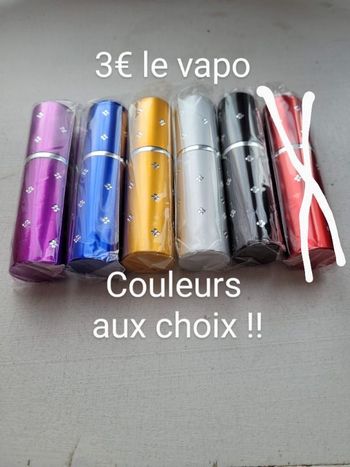 Vaporisateur rechargeable