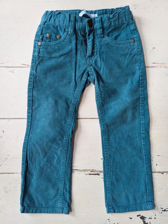 Lot de 2 pantalons en velours Gémo - photo numéro 6