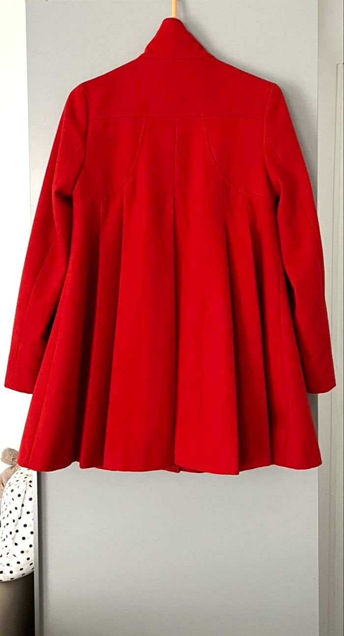 Manteau chaud rouge « ASOS » T36 - photo numéro 2
