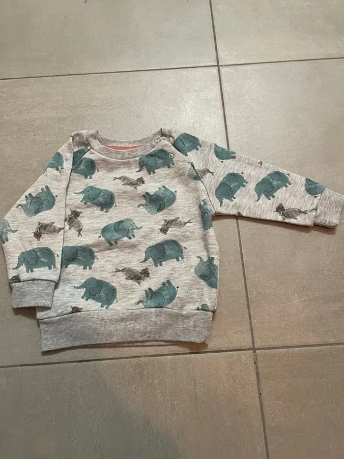 Joli ensemble éléphants 9 mois - photo numéro 2