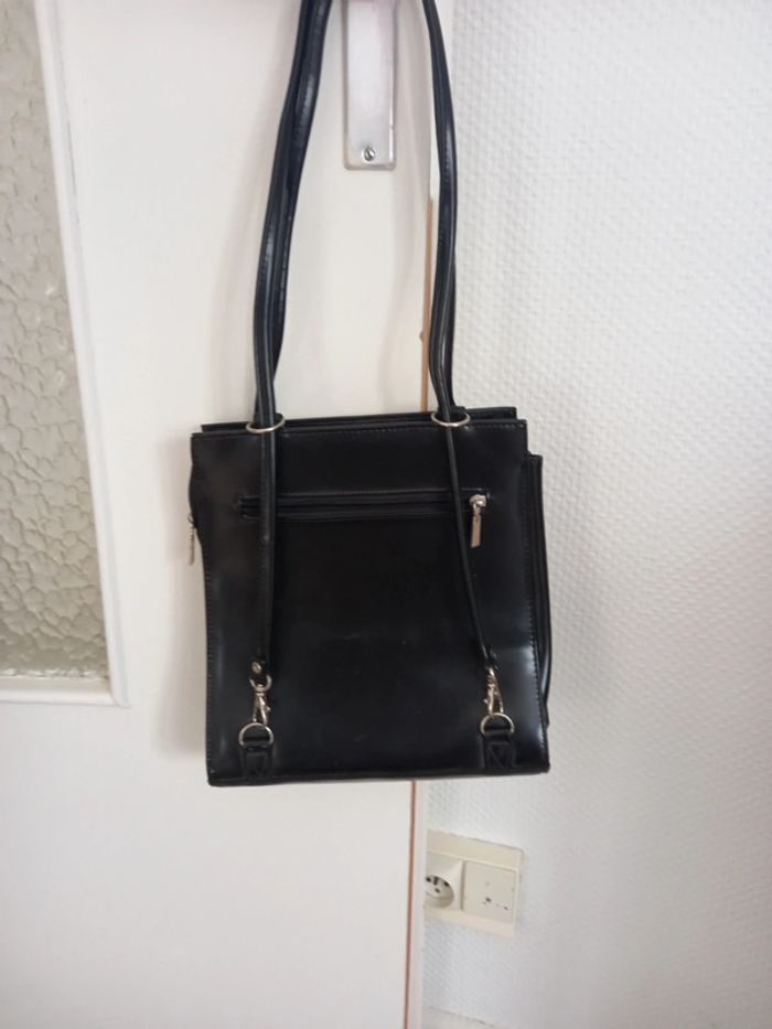Sac cuir noir - photo numéro 3