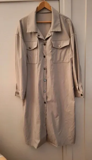 Robe longue à boutons