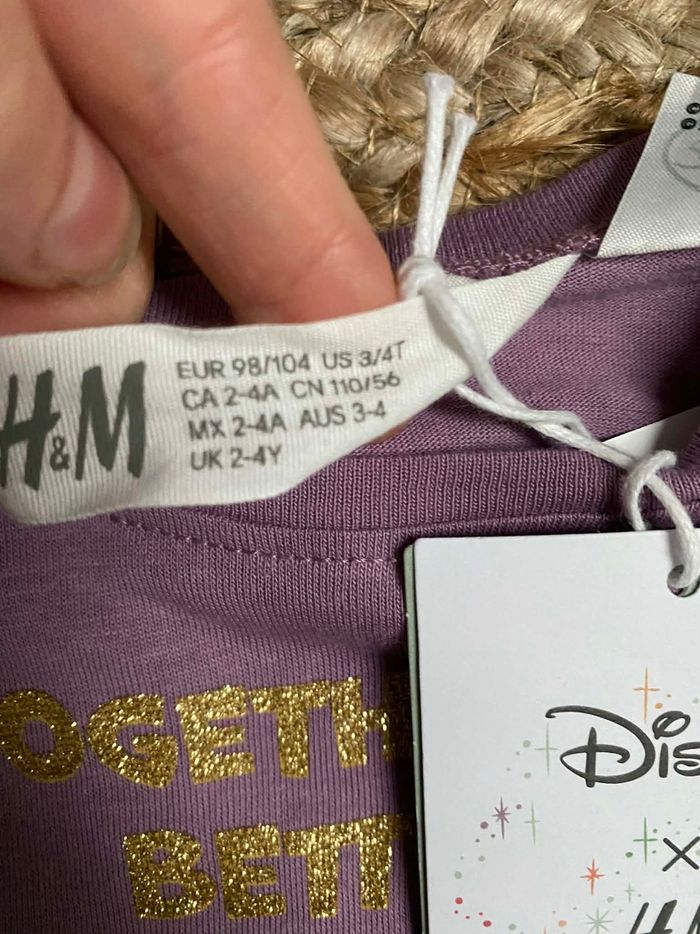 Robe disney h&m 98/104 cm - photo numéro 2