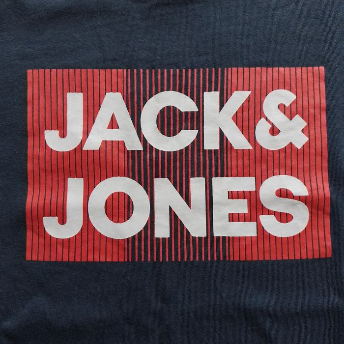 Tee-shirt Jack &Jones marine - photo numéro 2