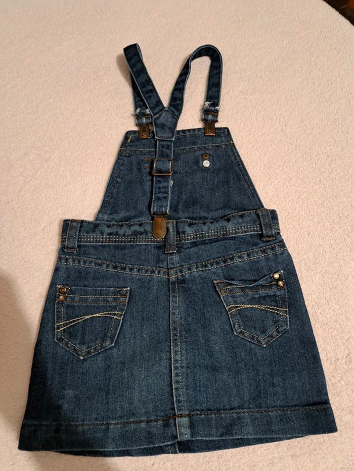 Robe avec bretelles en jean Tape à l'œil 3 ans - photo numéro 3