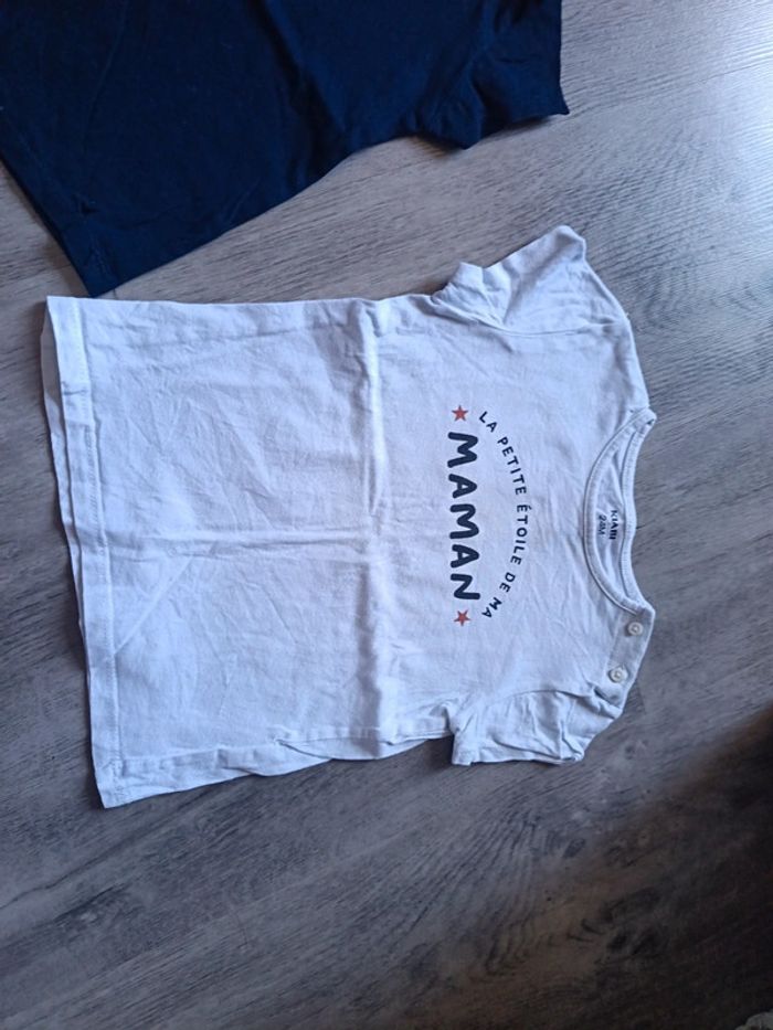 Lot tee shirt hauts 24 mois 2 ans 86 cm - photo numéro 6