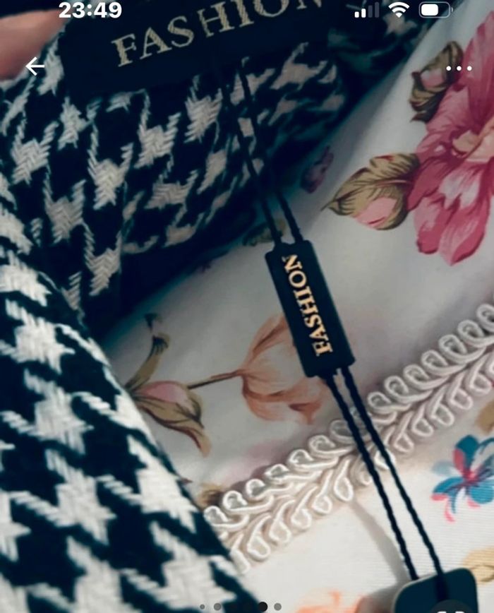 Blazer pied-de-poule neuf – chic & épais pour mi-saison 🖤 - photo numéro 2