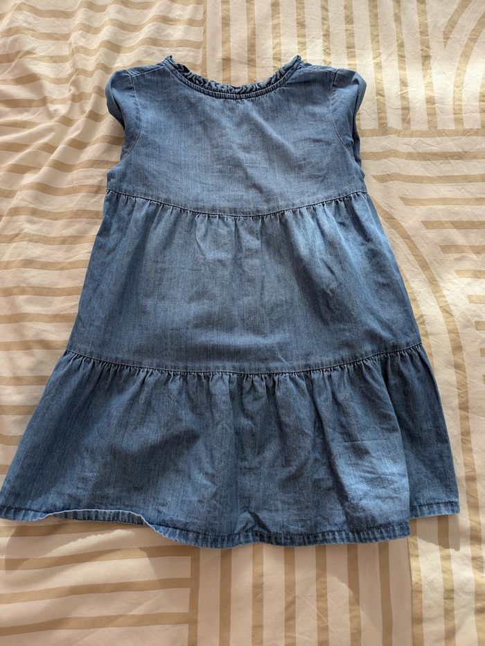 Robe Tunique Chipie - Denim Clair Volants - photo numéro 3