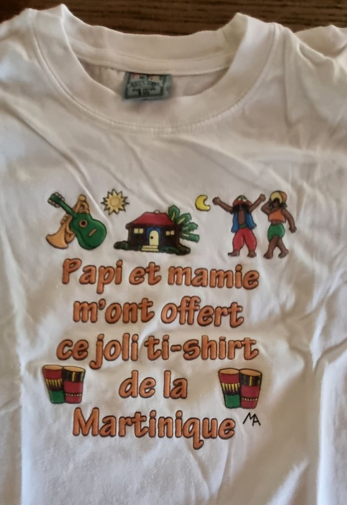 T-shirt souvenir papi mamie - photo numéro 2