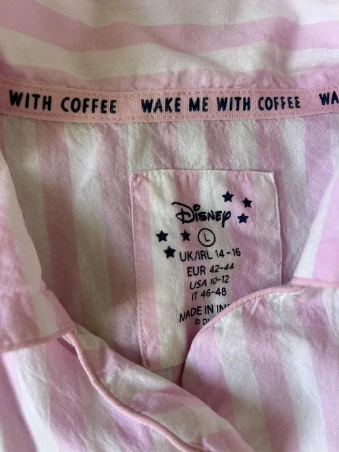Ensemble de pyjama Primark Disney nrose et blanc taille l - photo numéro 3