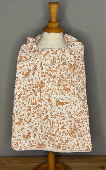 Serviette de cantine elastique écureuils