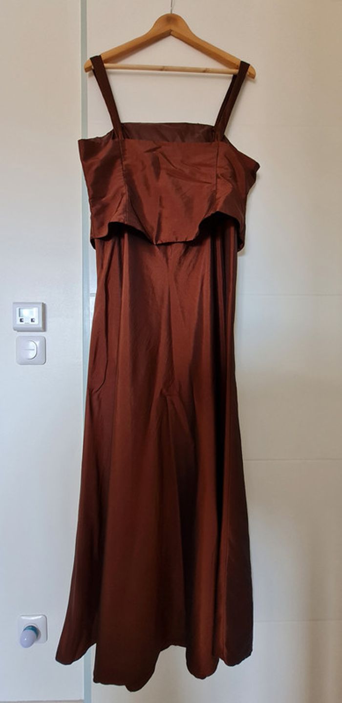 Robe longue taffetas 46 - photo numéro 3