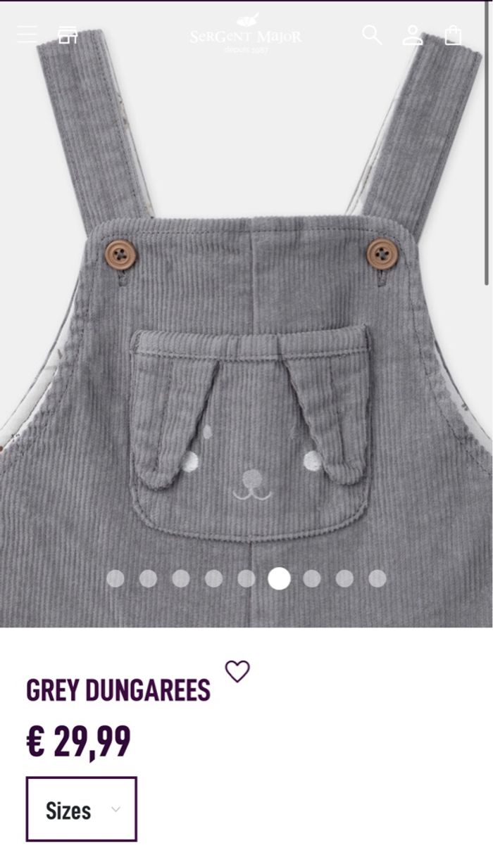 Ensemble bodies + salopette Sergent major neuf - photo numéro 2