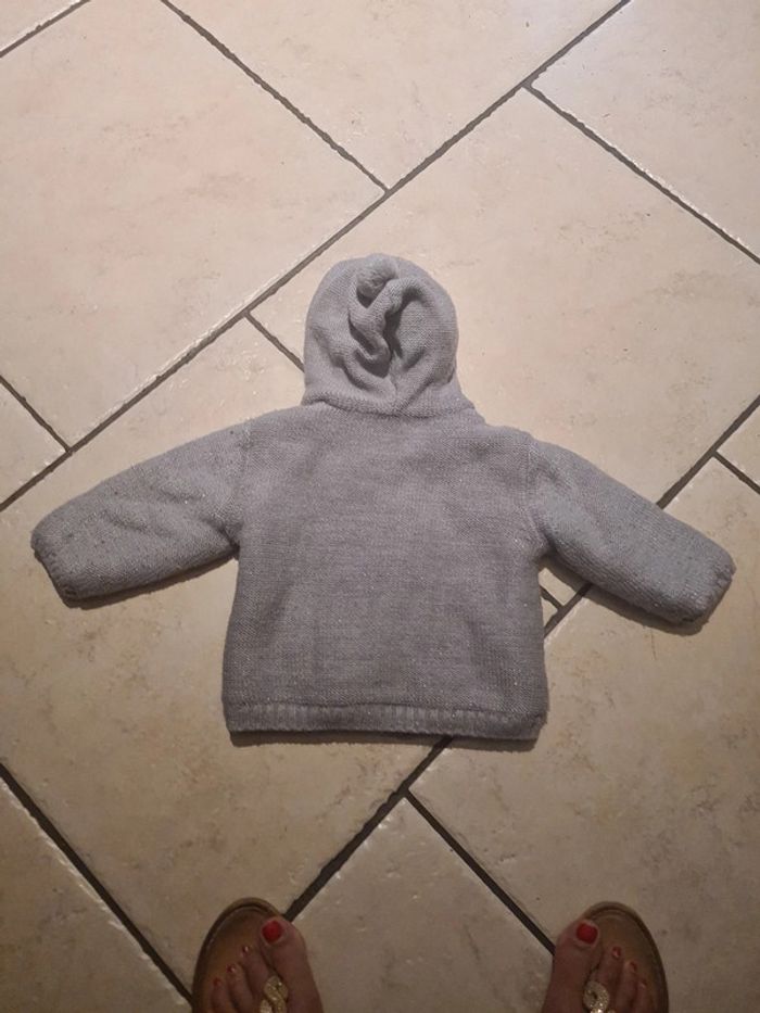 Veste grise 18 mois - photo numéro 3