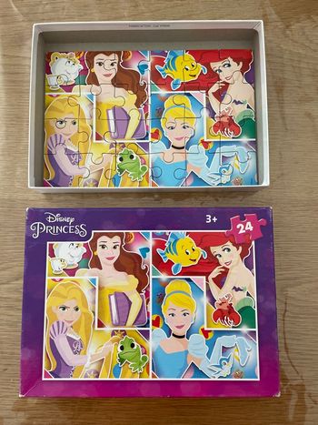 Puzzle de 24 pièces Disney, princesse