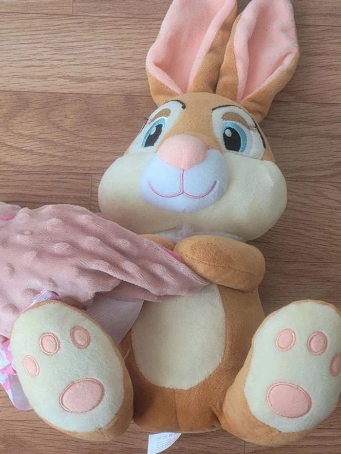Peluche doudou Miss Bunny Disney Bambi & Panpan - photo numéro 5
