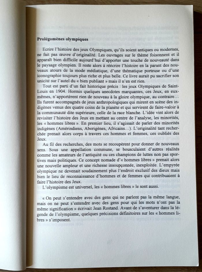 Fabrice Delsahut - Les Hommes libres et l'Olympe (sport) - photo numéro 6