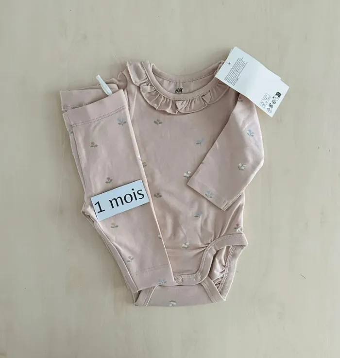Ensemble fille h&m 56 cm