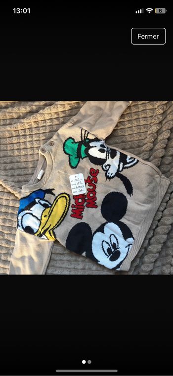 Pull Mickey h&m