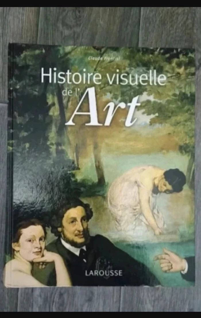 Livre histoire visuelle de l'art claude Frontisi Larousse Très bon état