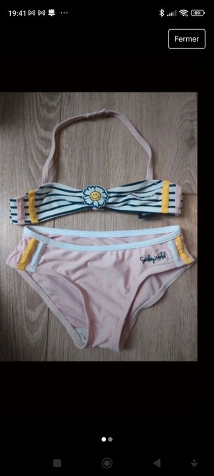 Maillot de bain smiley orchestra 3 ans