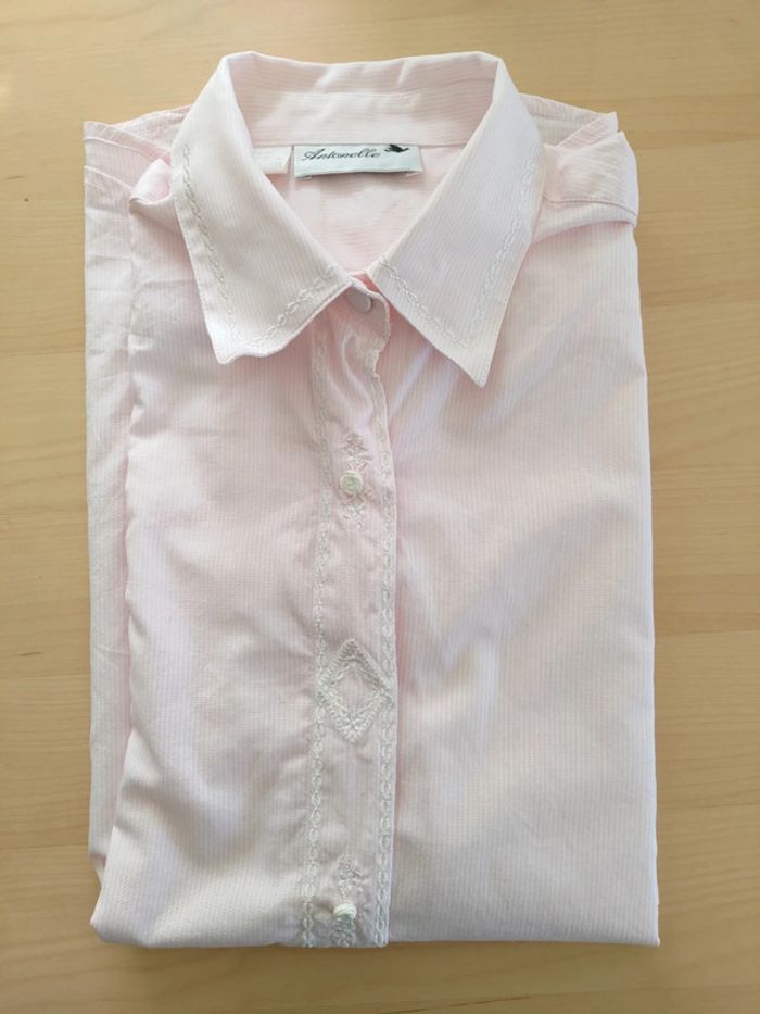 Antonelle chemise rose 40