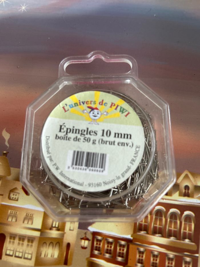 Sequin + étoile + boîte + épingle - photo numéro 4