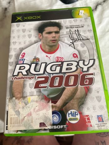 Jeu Xbox Rugby challenge 2006 