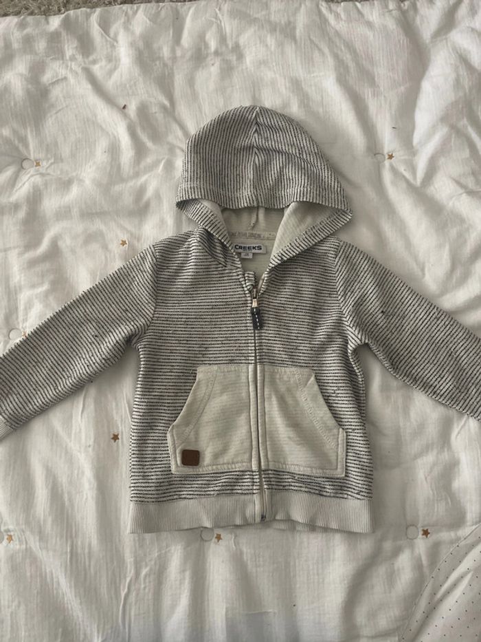Gilet rayé