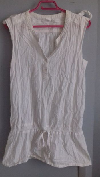 Blouse blanche camaïeu