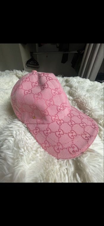 Casquette Gucci rose 
