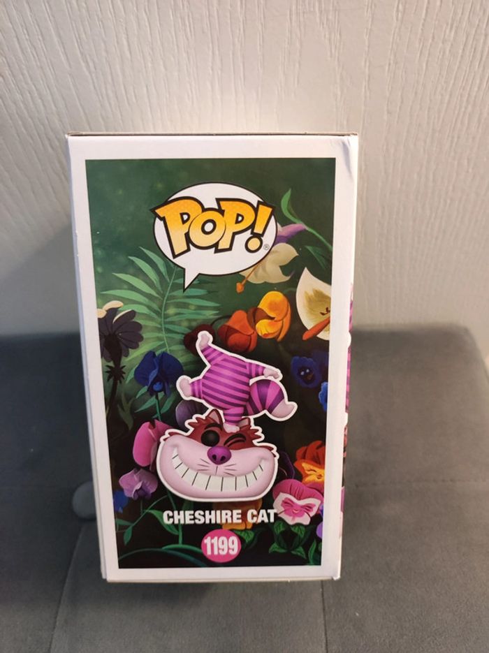 Figurine Funko Pop Cheshire Cat 1199 Chase Edition Flocked - Alice in Wonderland - Disney - photo numéro 4