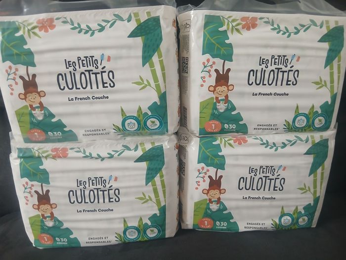 4 paquets de couches les petits culottés T1 - photo numéro 2