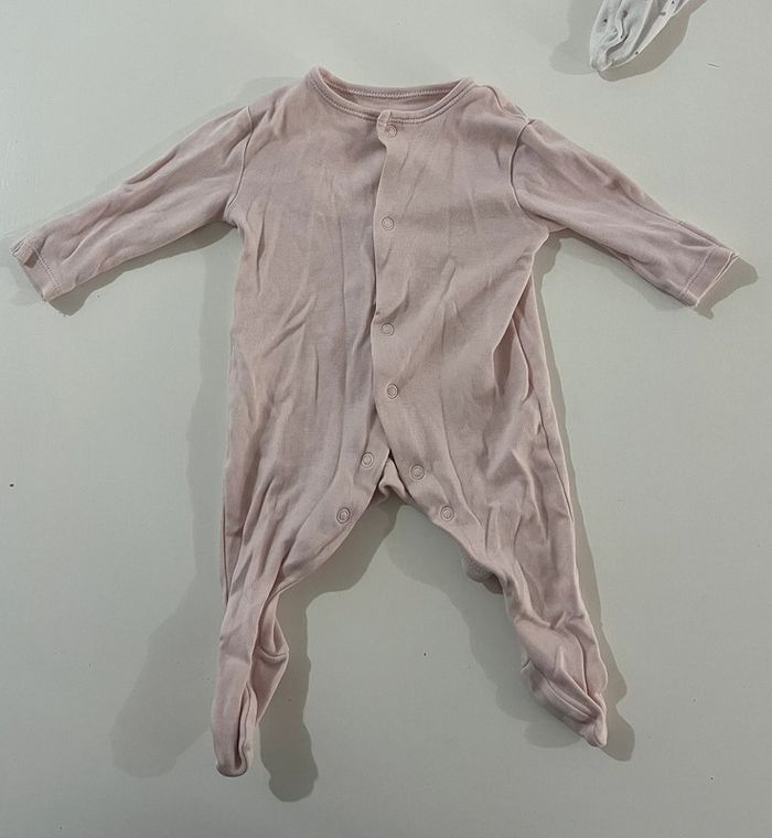 Lot 3 pyjamas croisés - 0/3 mois - Primark - photo numéro 2