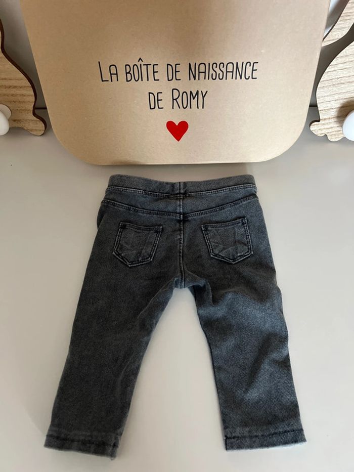 Jean legging Zara 3-6 mois - photo numéro 3