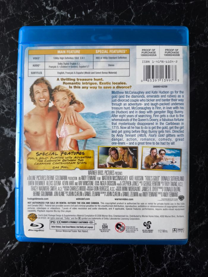 L'Amour de l'Or (Import avec VF Québécois) en Blu-ray - photo numéro 2