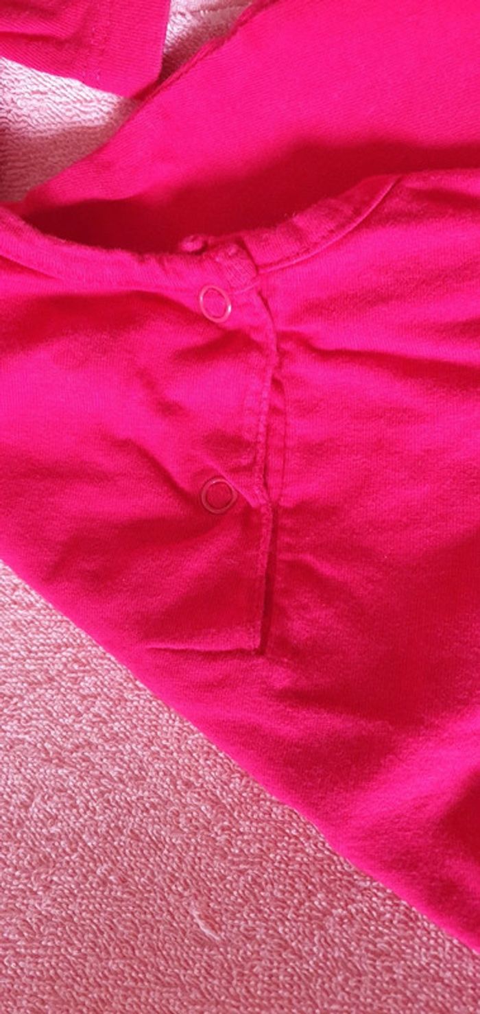 Tee-shirt à manches longues taille 12 mois - photo numéro 3