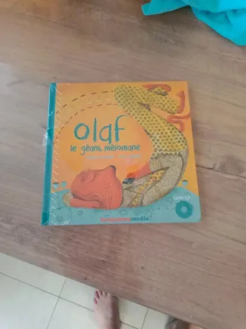 Livre Olaf le géant mélomane
