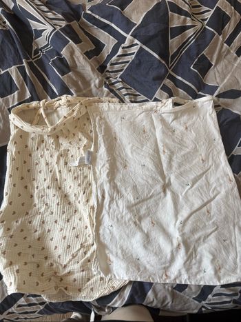 Lot de 2 capes d’allaitement