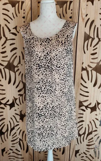 Robe imprimée, satin Taille M Forever 21